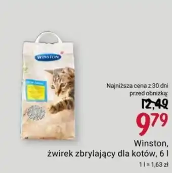 Rossmann Winston, żwirek zbrylający dla kotów, 6 | oferta