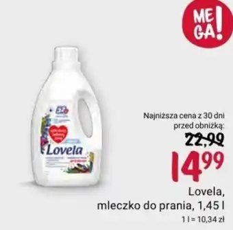 Rossmann Lovela, mleczko do prania, 1,45 l oferta