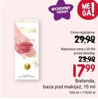 Rossmann Bielenda, baza pod makijaż, 15 ml oferta