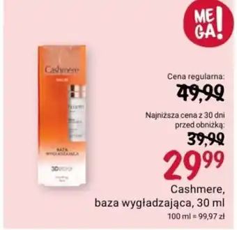 Rossmann Cashmere, baza wygładzająca, 30 ml oferta