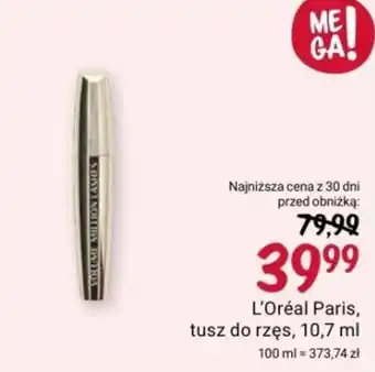 Rossmann L'Oréal Paris, tusz do rzęs, 10,7 ml oferta