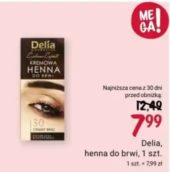 Rossmann Delia, henna do brwi, 1 szt. oferta