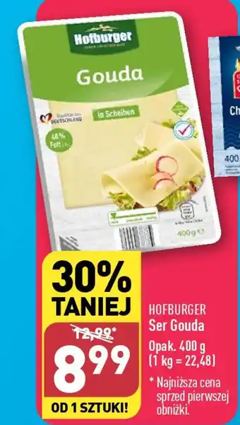 ALDI HOFBURGER Ser Gouda 400g oferta
