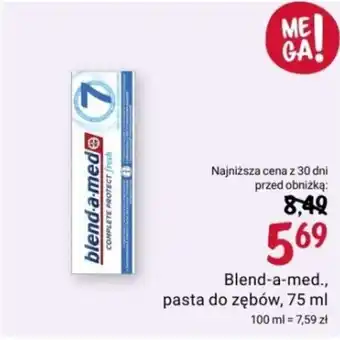 Rossmann Blend-a-med., pasta do zębów, 75 ml oferta