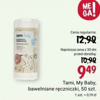 Rossmann Tami, My Baby, bawełniane ręczniczki, 50 szt. oferta