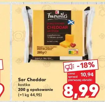 Kaufland Cheddar K-Favourites oferta