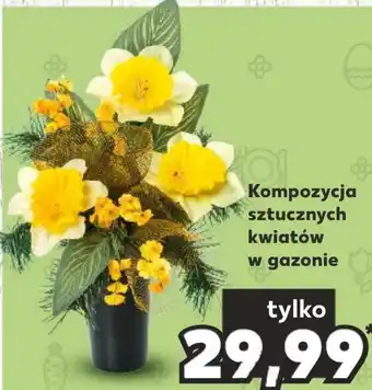 Kaufland Sztuczna kompozycja kwiatów oferta