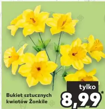 Kaufland Bukiet kwiatów sztucznych oferta