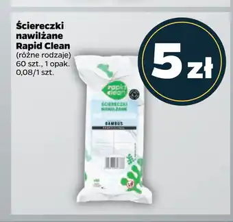 Netto Ściereczki nawilżane Rapid Clean oferta