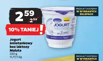 Netto Jogurt śmietankowy bez laktozy Maluta oferta