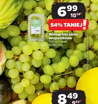 Netto Winogrono jasne bezpestkowe oferta