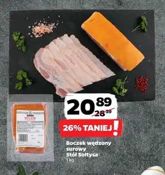 Netto Boczek wędzony surowy Stół Sołtysa oferta