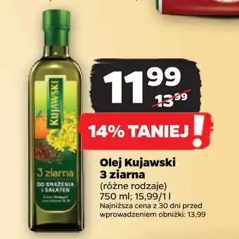 Netto Olej Kujawski 3 ziarna oferta