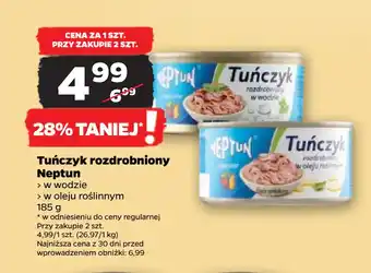Netto Tuńczyk rozdrobniony Neptun oferta