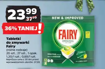 Netto Tabletki do zmywarki Fairy oferta