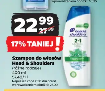 Netto Szampon do włosów Head & Shoulders oferta