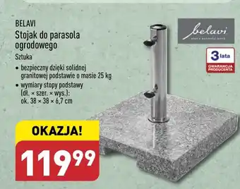 ALDI Podstawa do parasola Belavi oferta