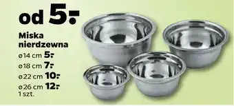 Netto Miska nierdzewna oferta