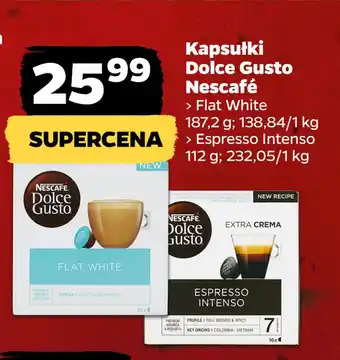 Kapsułki Dolce Gusto Nescafé