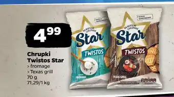 Netto Chrupki Twistos Star oferta