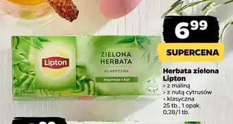 Netto Herbata zielona Lipton oferta