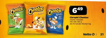 Netto Chrupki Cheetos oferta