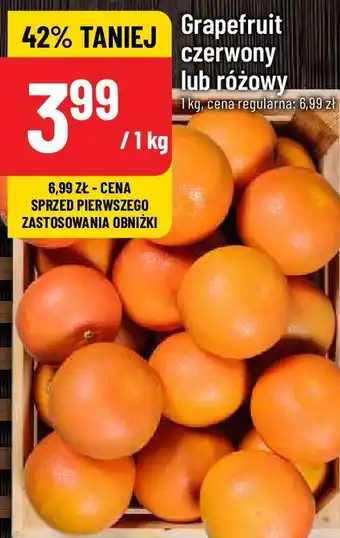 Polomarket Grapefruit czerwony lub różowy, 1 kg oferta