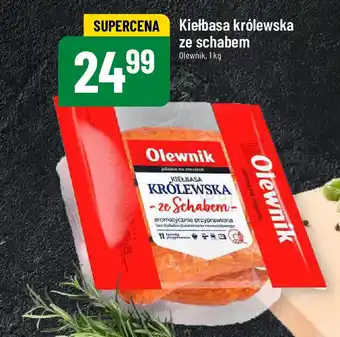 Polomarket Kiełbasa królewska ze schabem Olewnik, 1 kg oferta