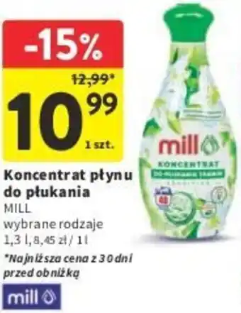 Intermarche Koncentrat płynu do płukania MILL 1,3l oferta