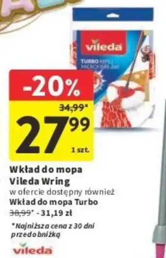 Intermarche Wkład do mopa Vileda Wring oferta