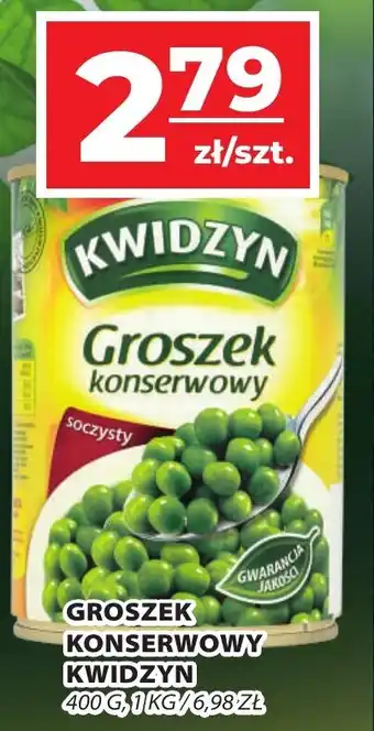 Top Market GROSZEK KONSERWOWY KWIDZYN 400 G oferta