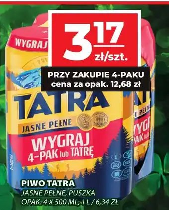 Top Market PIWO TATRA 500 ML oferta