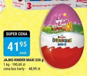 bi1 JAJKO KINDER MAXI 220 g oferta