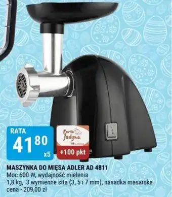 bi1 MASZYNKA DO MIĘSA ADLER AD 4811 oferta