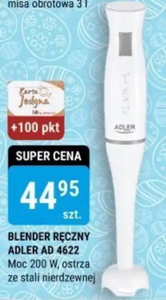 bi1 BLENDER RĘCZNY ADLER AD 4622 oferta