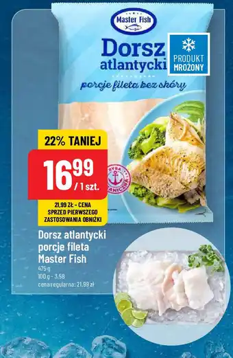 Polomarket Dorsz atlantycki porcje fileta Master Fish, 475 g oferta