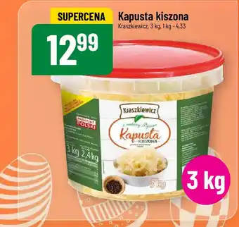 Polomarket Kapusta kiszona Kraszkiewicz, 3 kg oferta