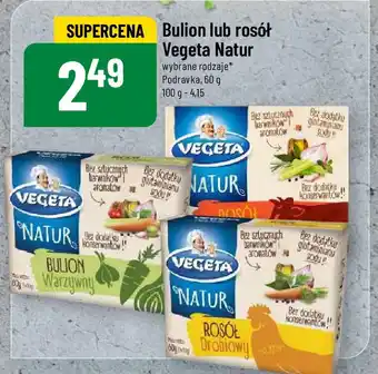 Bulion lub rosół Vegeta Natur Podravka, 60 g