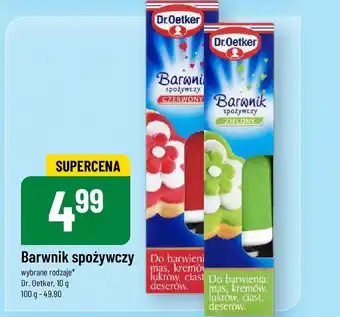 Polomarket Barwnik spożywczy Dr. Oetker, 10 g oferta