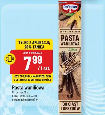 Polomarket Pasta waniliowa Dr. Oetker, 19 g oferta