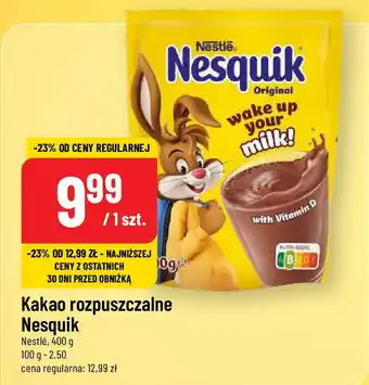 Polomarket Kakao rozpuszczalne Nesquik Nestle, 400 g oferta