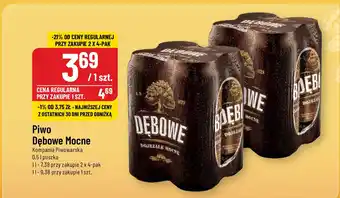 Polomarket Piwo Dębowe Mocne Kompania Piwowarska 0,5 l oferta