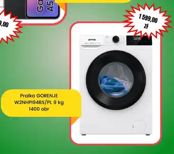 Neonet Pralka GORENJE W2NHP194BS/PL 9 kg oferta