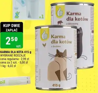 bi1 KARMA DLA KOTA 415 g oferta