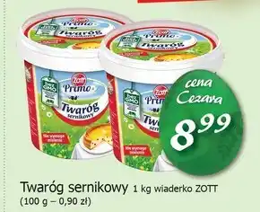 Cezar Delikatesy Zott Primo Twaróg sernikowy 1 kg oferta