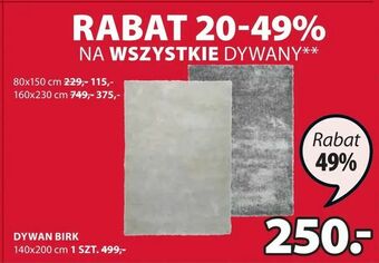 JYSK Dywan birk oferta