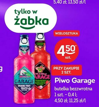 Żabka Piwo Garage oferta