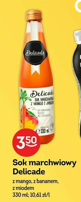 Żabka Sok marchwiowy Delicade oferta