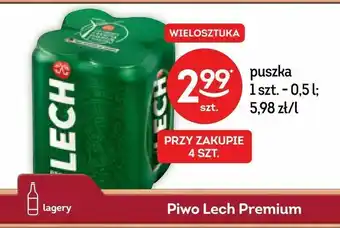 Żabka Piwo lech kasztelan oferta