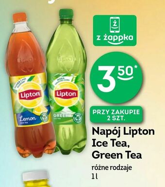 Żabka Napój Lipton Ice Tea, Green Tea oferta